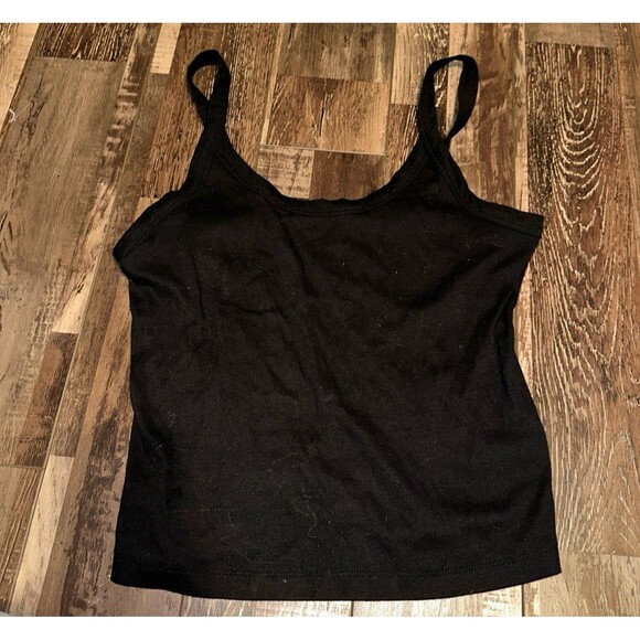 Wild Fable Plain Black Tank Top - Picture 1 of 4